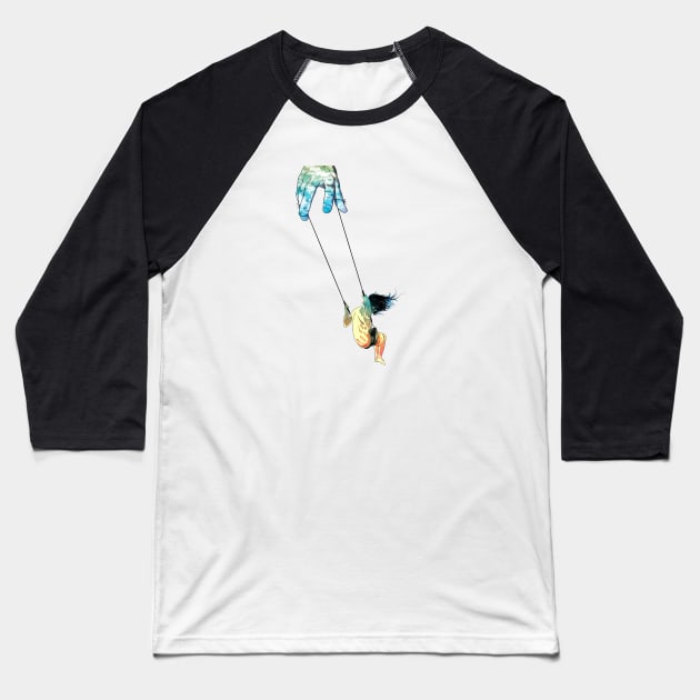 Swing me higher Baseball T-Shirt by mathiole